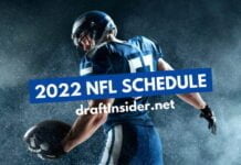 2022 NFL Schedule