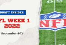 NFL schedule week1